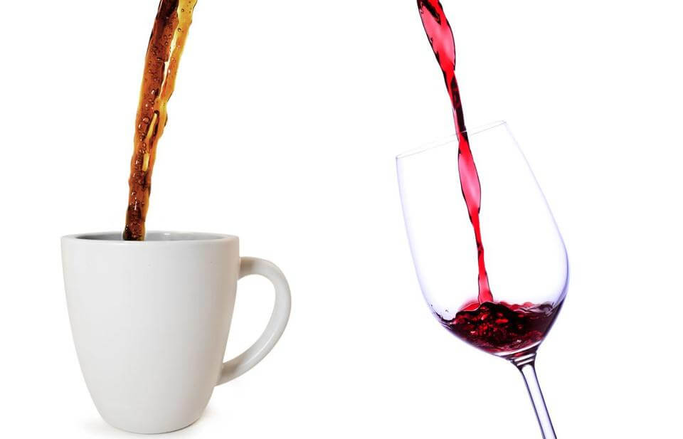 vin og kaffe søvn